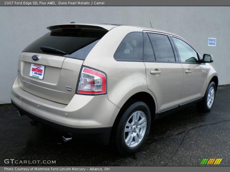 Dune Pearl Metallic / Camel 2007 Ford Edge SEL Plus AWD