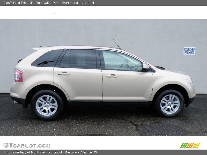 Dune Pearl Metallic / Camel 2007 Ford Edge SEL Plus AWD