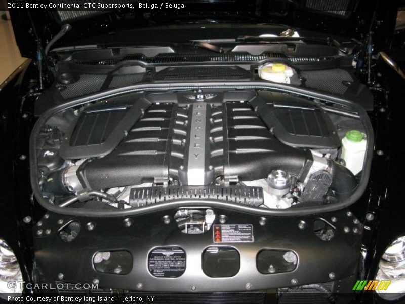  2011 Continental GTC Supersports Engine - 6.0 Liter Twin-Turbocharged DOHC 48-Valve VVT W12