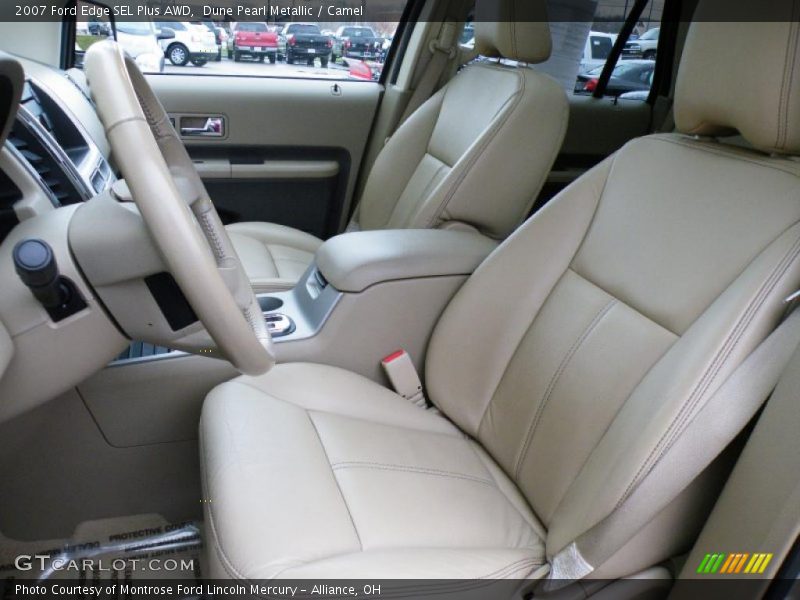 Dune Pearl Metallic / Camel 2007 Ford Edge SEL Plus AWD