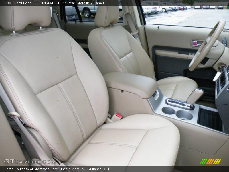 Dune Pearl Metallic / Camel 2007 Ford Edge SEL Plus AWD