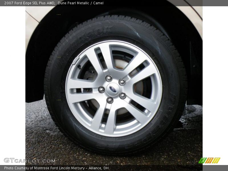Dune Pearl Metallic / Camel 2007 Ford Edge SEL Plus AWD