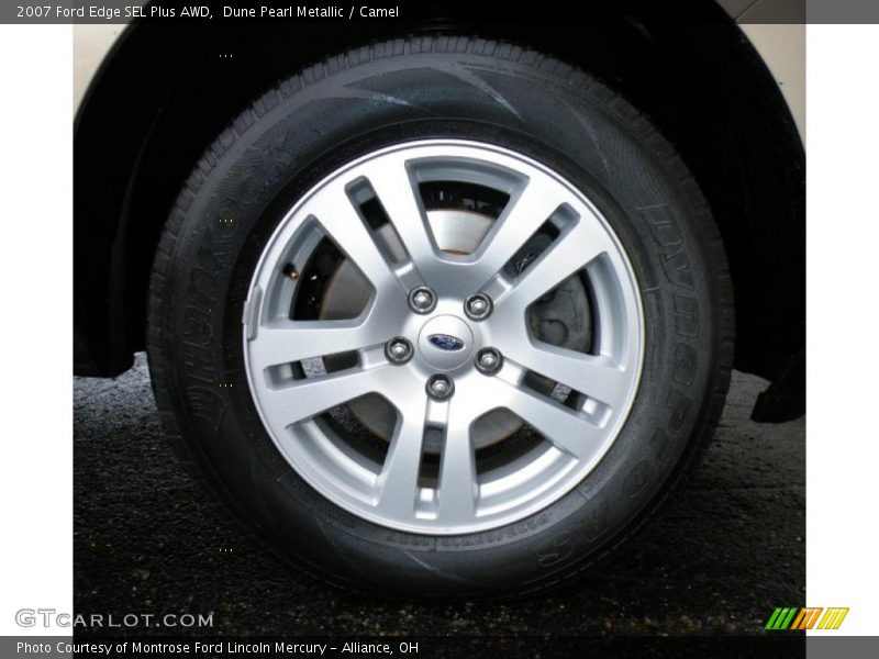 Dune Pearl Metallic / Camel 2007 Ford Edge SEL Plus AWD
