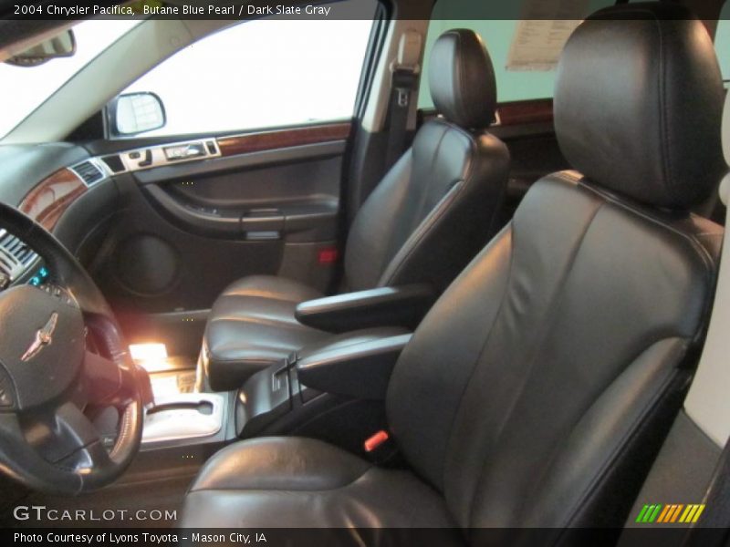 Butane Blue Pearl / Dark Slate Gray 2004 Chrysler Pacifica