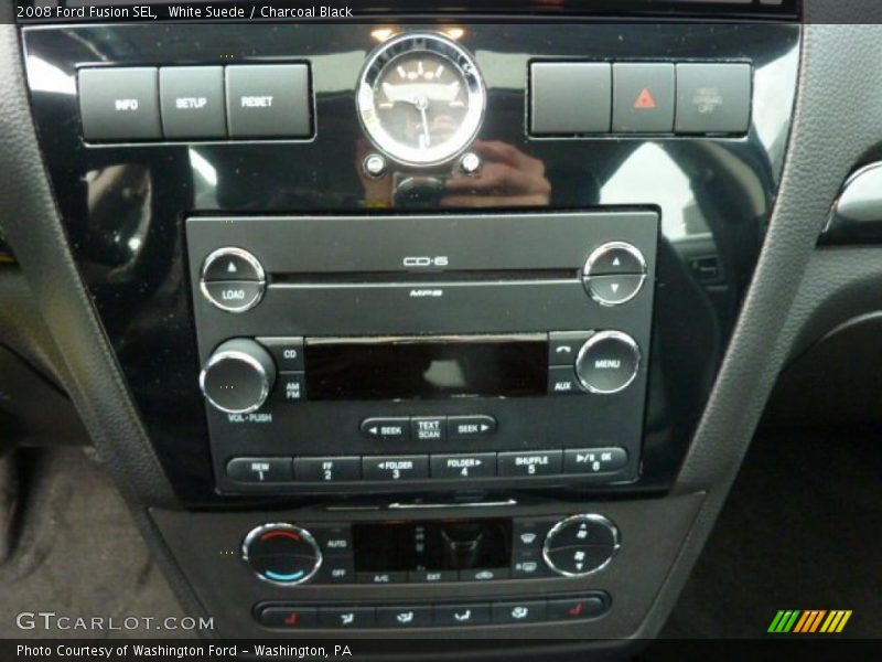 White Suede / Charcoal Black 2008 Ford Fusion SEL