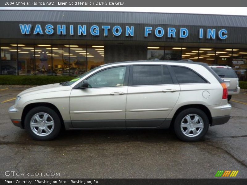 Linen Gold Metallic / Dark Slate Gray 2004 Chrysler Pacifica AWD