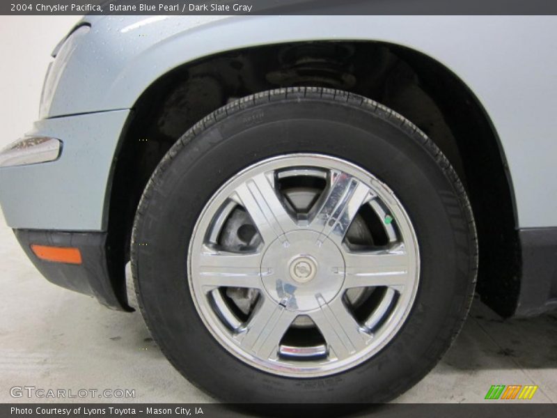 Butane Blue Pearl / Dark Slate Gray 2004 Chrysler Pacifica
