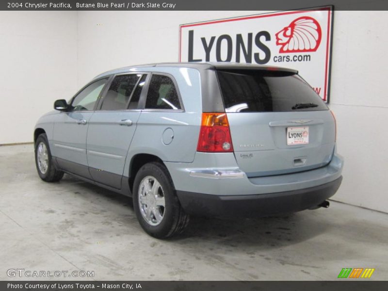 Butane Blue Pearl / Dark Slate Gray 2004 Chrysler Pacifica