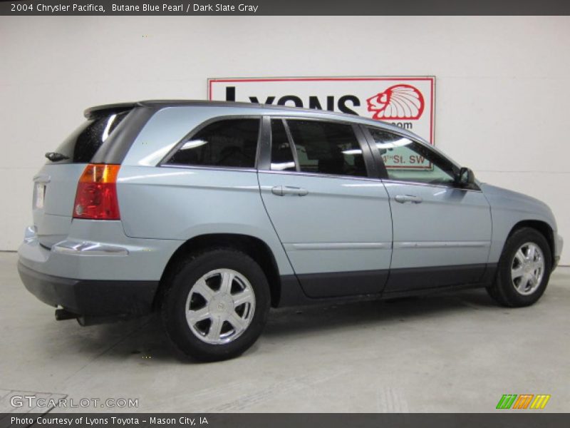 Butane Blue Pearl / Dark Slate Gray 2004 Chrysler Pacifica