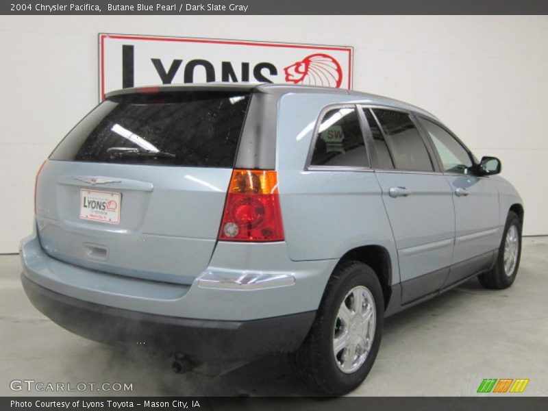 Butane Blue Pearl / Dark Slate Gray 2004 Chrysler Pacifica