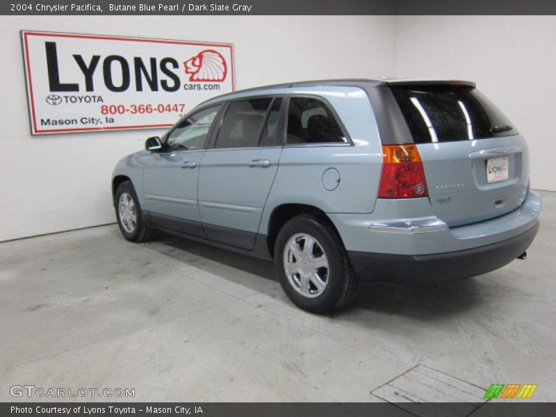 Butane Blue Pearl / Dark Slate Gray 2004 Chrysler Pacifica