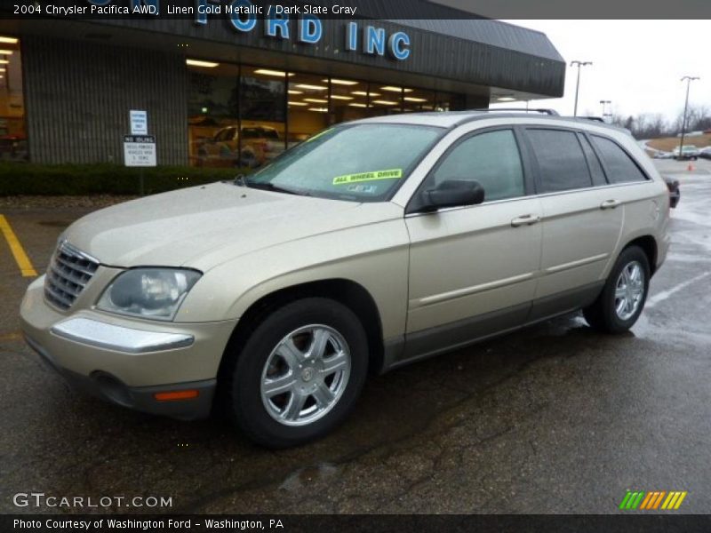 Linen Gold Metallic / Dark Slate Gray 2004 Chrysler Pacifica AWD