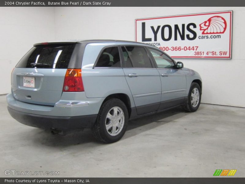 Butane Blue Pearl / Dark Slate Gray 2004 Chrysler Pacifica