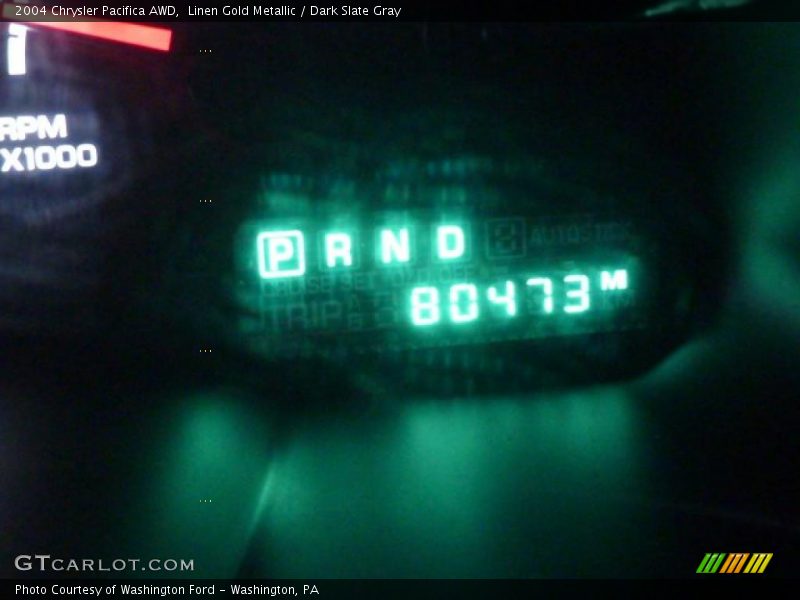 Linen Gold Metallic / Dark Slate Gray 2004 Chrysler Pacifica AWD