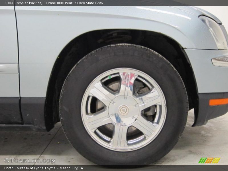 Butane Blue Pearl / Dark Slate Gray 2004 Chrysler Pacifica