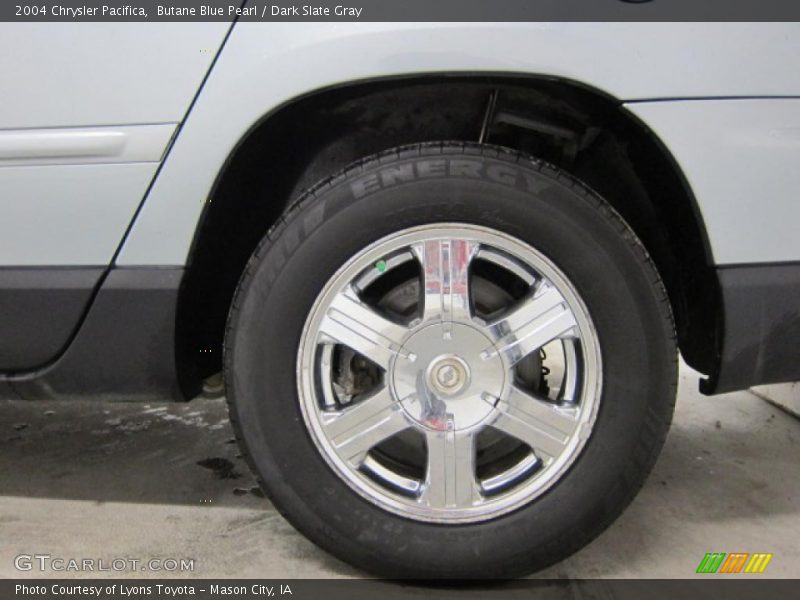 Butane Blue Pearl / Dark Slate Gray 2004 Chrysler Pacifica