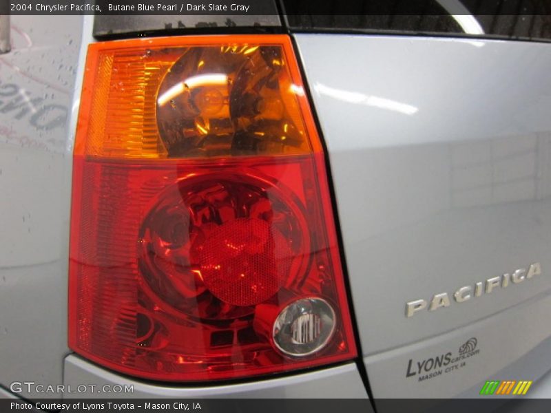 Butane Blue Pearl / Dark Slate Gray 2004 Chrysler Pacifica