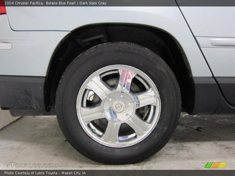 Butane Blue Pearl / Dark Slate Gray 2004 Chrysler Pacifica