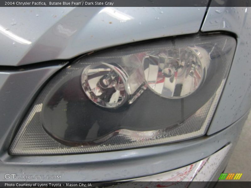 Butane Blue Pearl / Dark Slate Gray 2004 Chrysler Pacifica