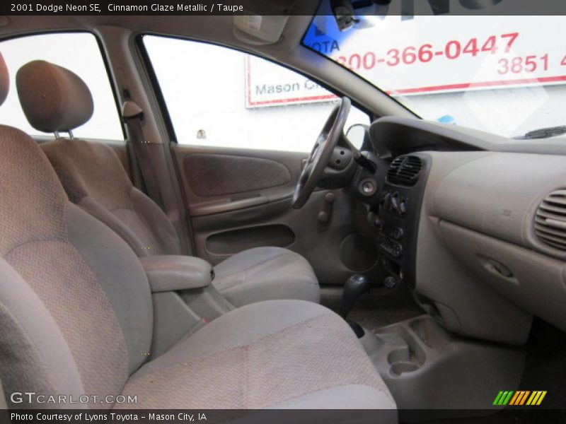 Cinnamon Glaze Metallic / Taupe 2001 Dodge Neon SE