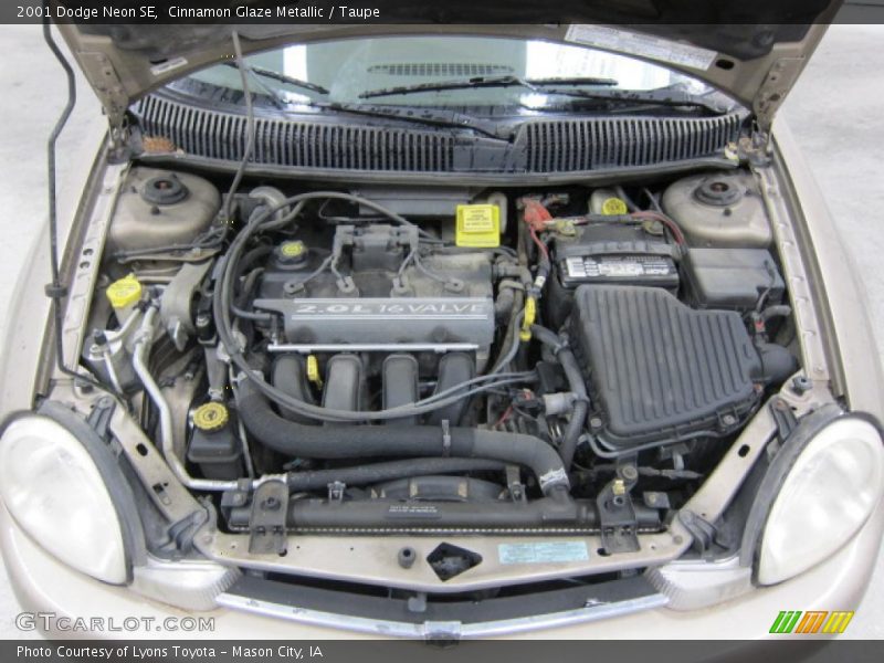 Cinnamon Glaze Metallic / Taupe 2001 Dodge Neon SE
