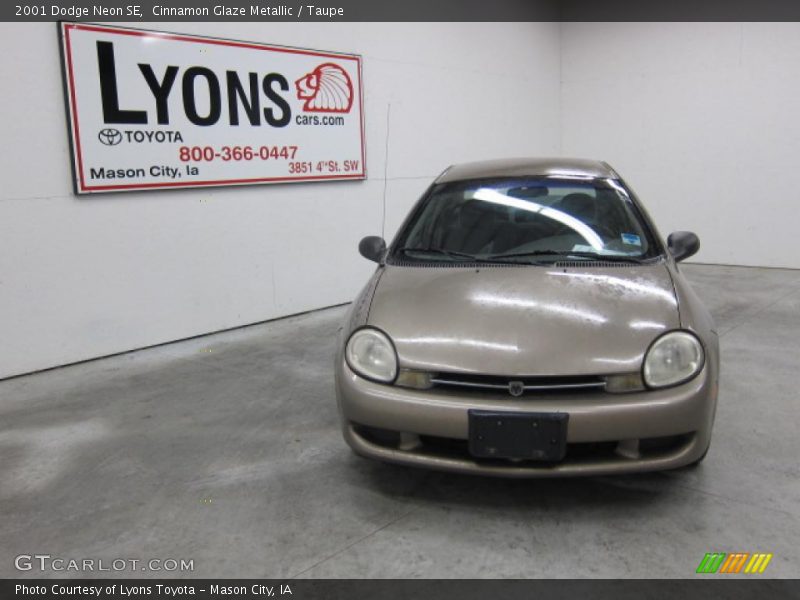 Cinnamon Glaze Metallic / Taupe 2001 Dodge Neon SE