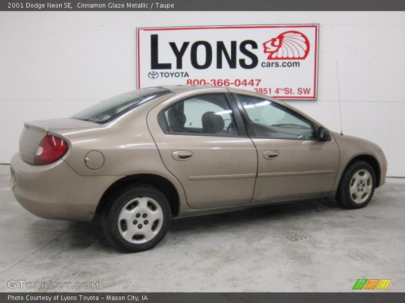 Cinnamon Glaze Metallic / Taupe 2001 Dodge Neon SE