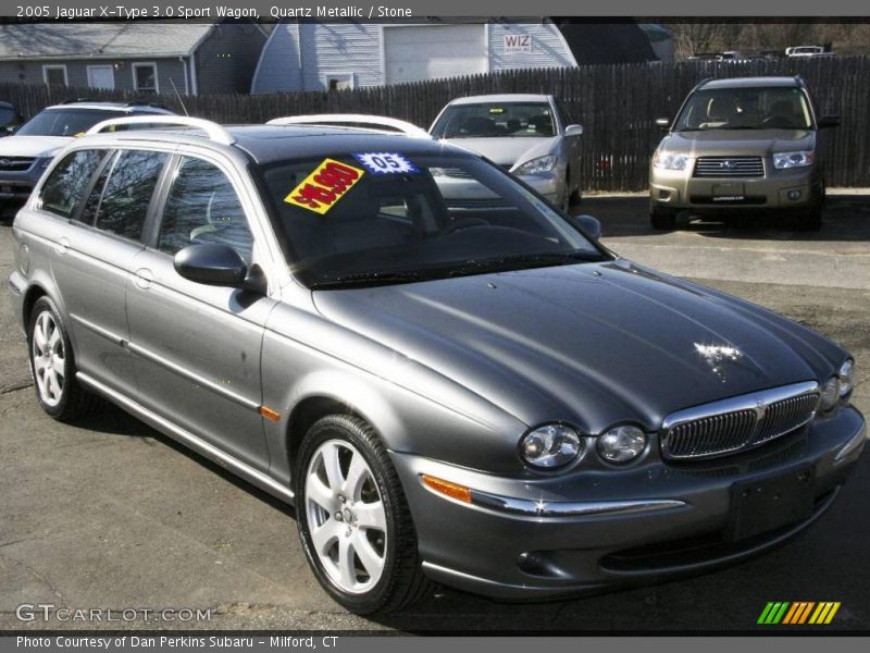 Quartz Metallic / Stone 2005 Jaguar X-Type 3.0 Sport Wagon