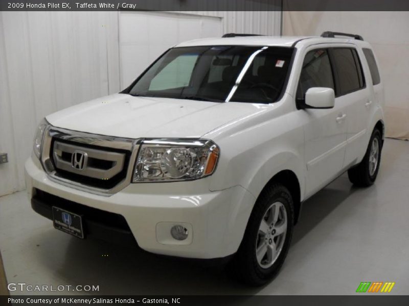 Taffeta White / Gray 2009 Honda Pilot EX