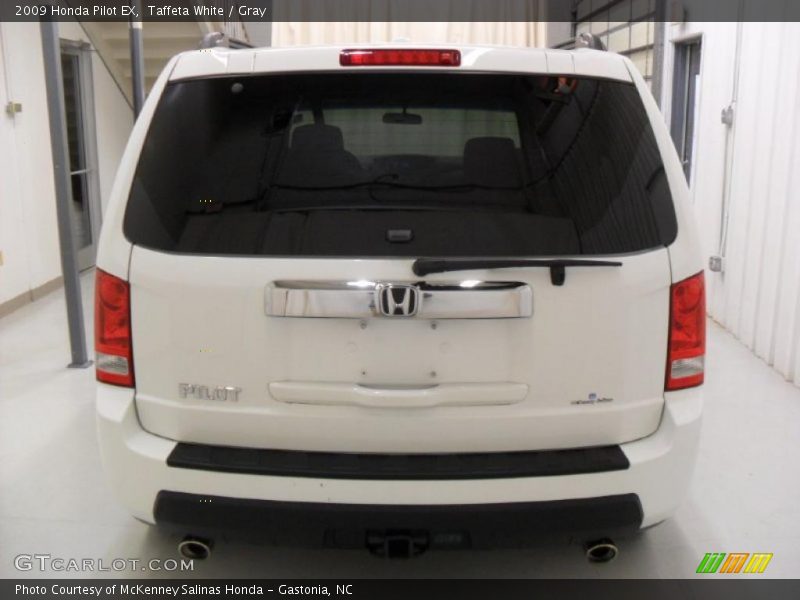 Taffeta White / Gray 2009 Honda Pilot EX