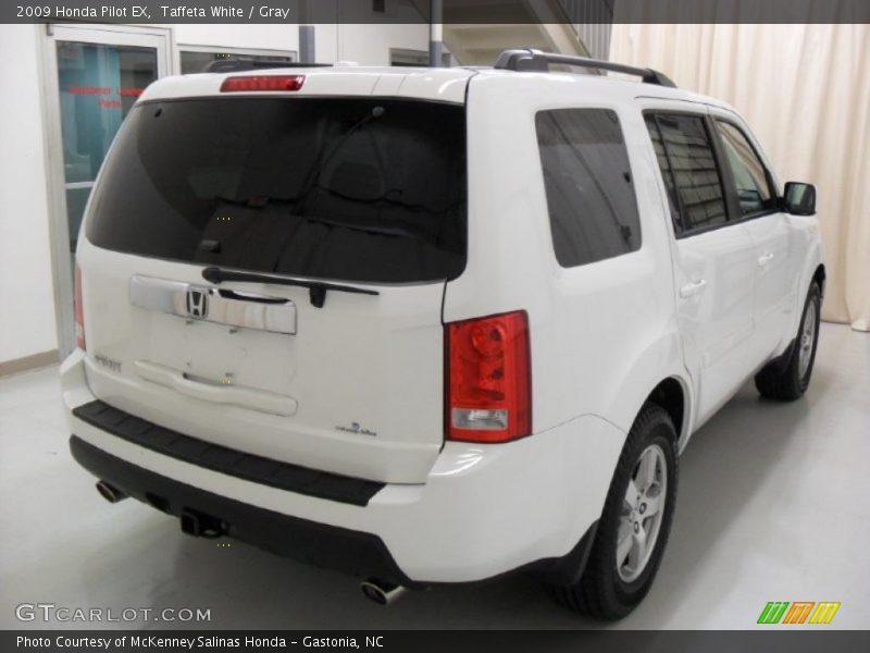 Taffeta White / Gray 2009 Honda Pilot EX