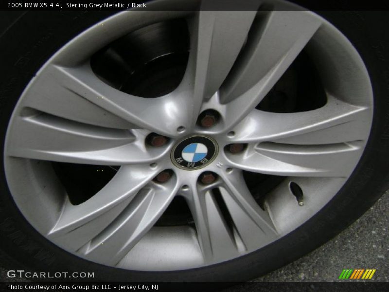Sterling Grey Metallic / Black 2005 BMW X5 4.4i