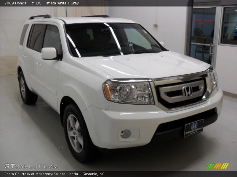 Taffeta White / Gray 2009 Honda Pilot EX