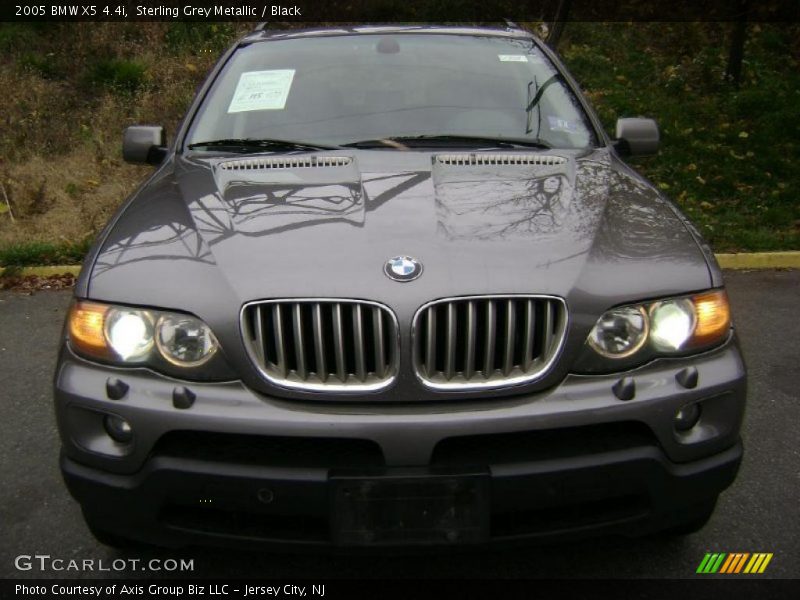 Sterling Grey Metallic / Black 2005 BMW X5 4.4i