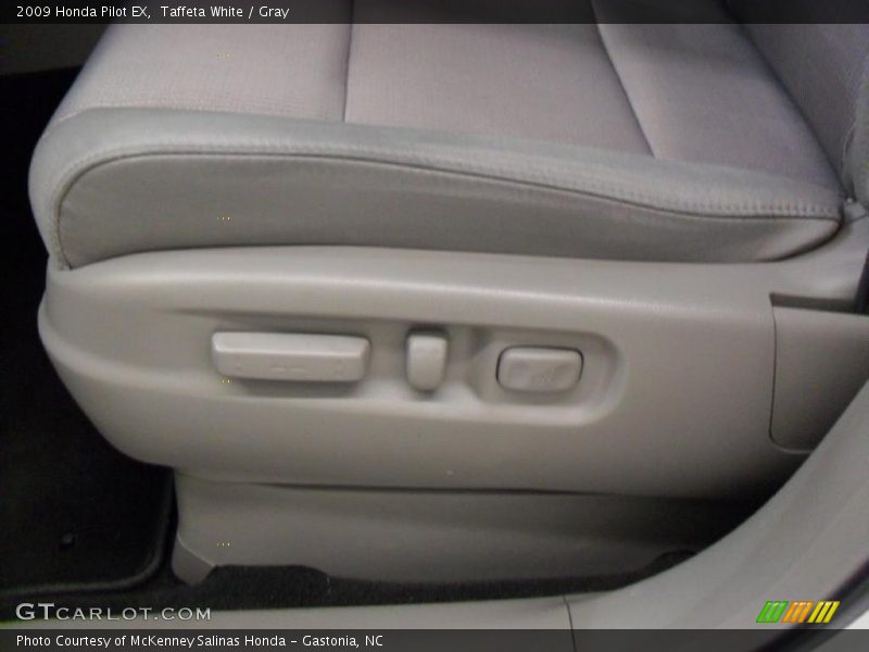 Taffeta White / Gray 2009 Honda Pilot EX