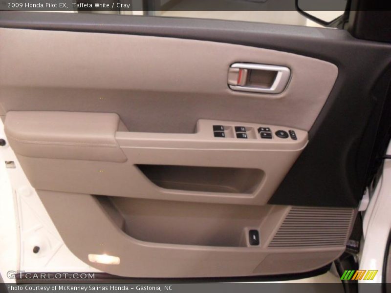 Taffeta White / Gray 2009 Honda Pilot EX