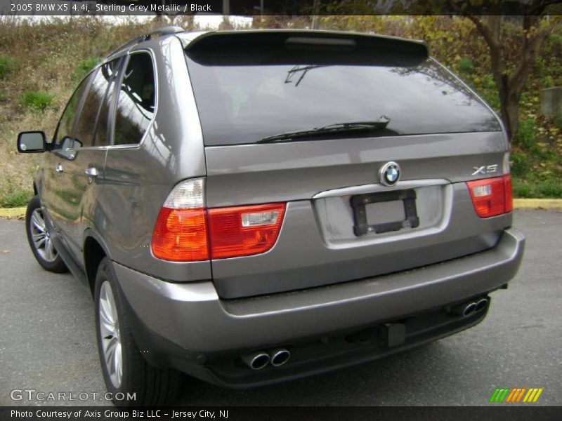 Sterling Grey Metallic / Black 2005 BMW X5 4.4i