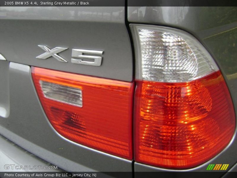 Sterling Grey Metallic / Black 2005 BMW X5 4.4i