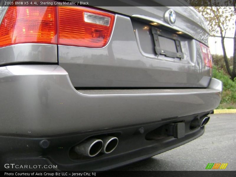 Sterling Grey Metallic / Black 2005 BMW X5 4.4i