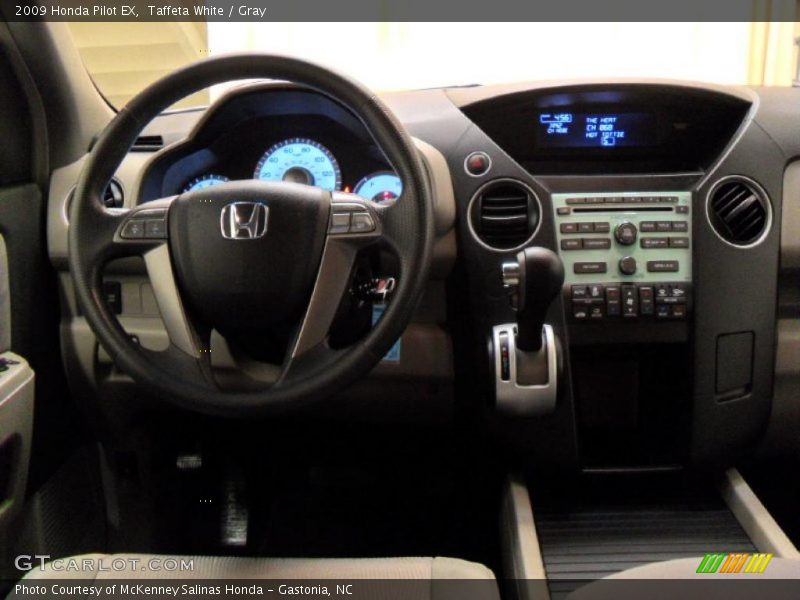 Taffeta White / Gray 2009 Honda Pilot EX