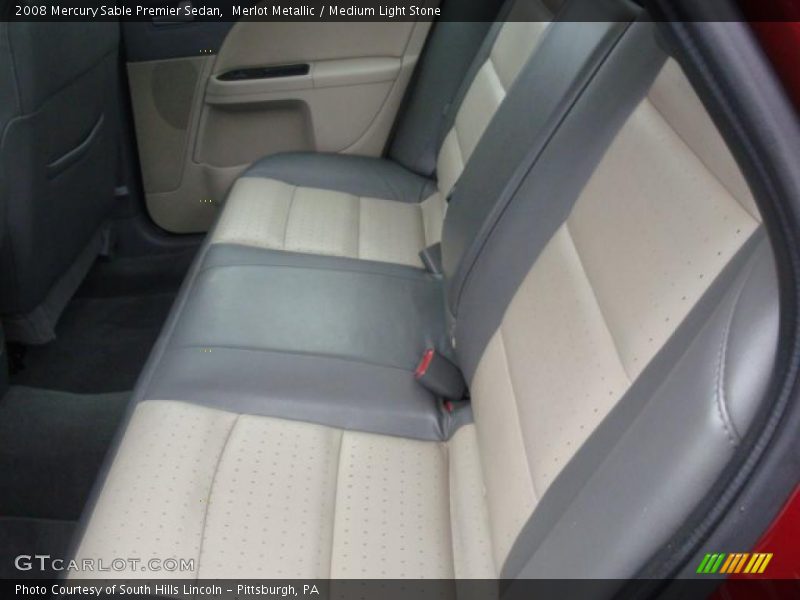 Merlot Metallic / Medium Light Stone 2008 Mercury Sable Premier Sedan
