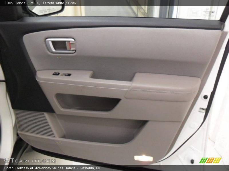 Taffeta White / Gray 2009 Honda Pilot EX