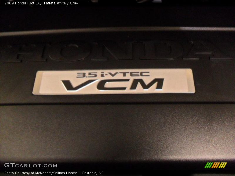 Taffeta White / Gray 2009 Honda Pilot EX