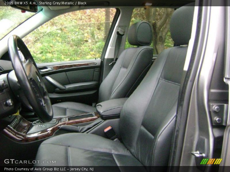 Sterling Grey Metallic / Black 2005 BMW X5 4.4i