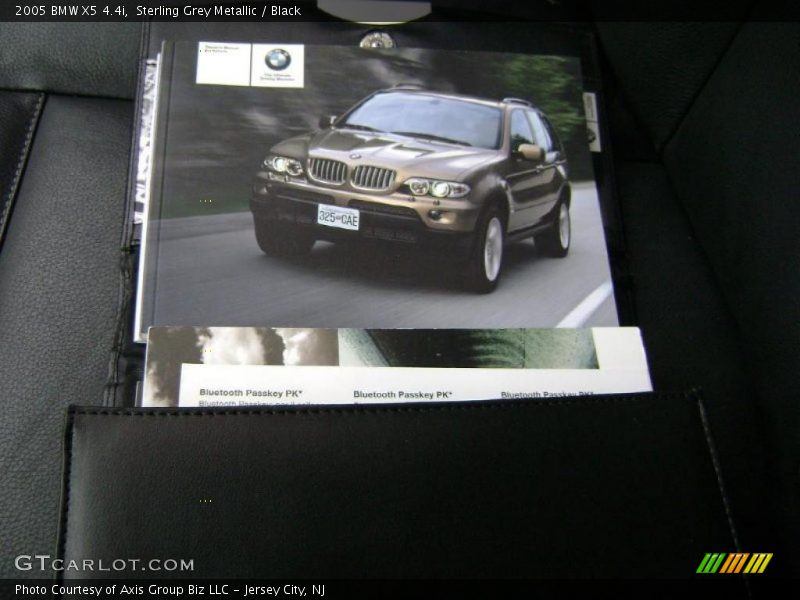 Sterling Grey Metallic / Black 2005 BMW X5 4.4i