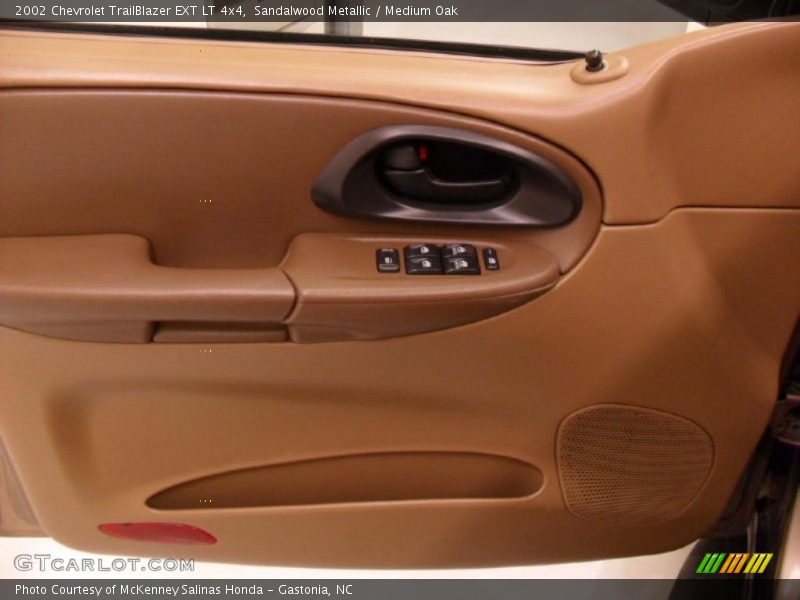 Sandalwood Metallic / Medium Oak 2002 Chevrolet TrailBlazer EXT LT 4x4