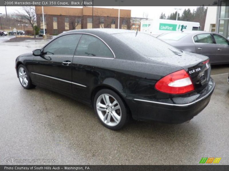 Black / Black 2006 Mercedes-Benz CLK 350 Coupe