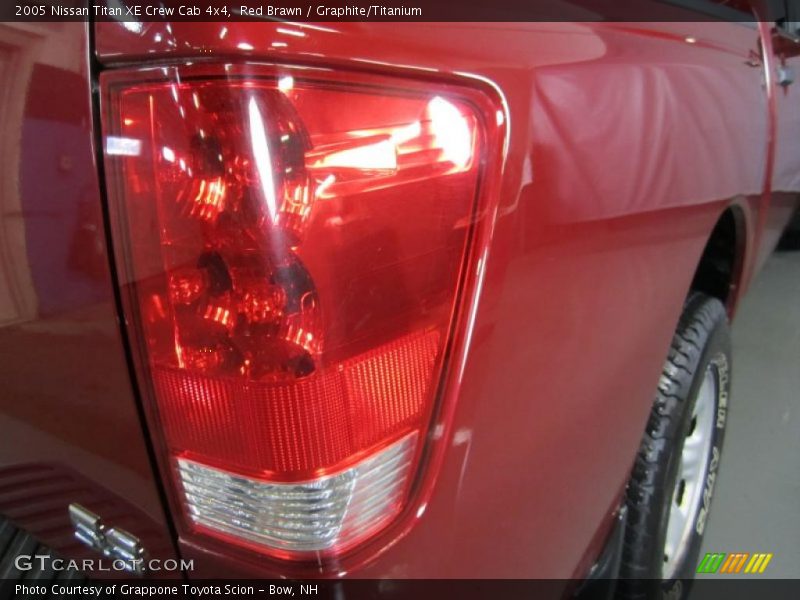 Red Brawn / Graphite/Titanium 2005 Nissan Titan XE Crew Cab 4x4