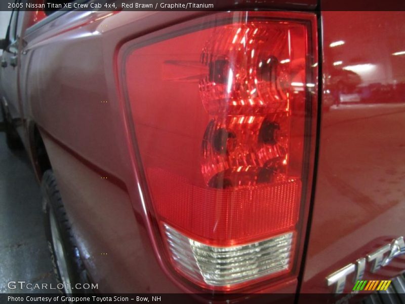 Red Brawn / Graphite/Titanium 2005 Nissan Titan XE Crew Cab 4x4