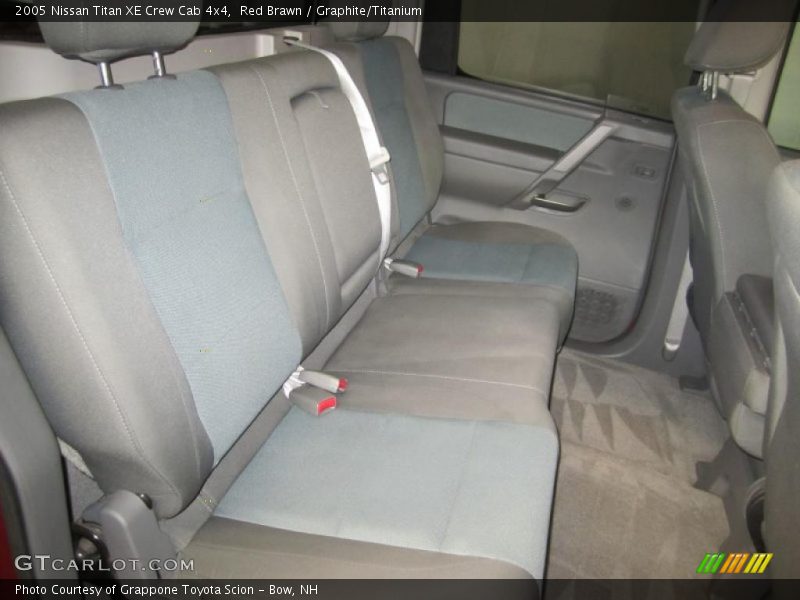 Red Brawn / Graphite/Titanium 2005 Nissan Titan XE Crew Cab 4x4